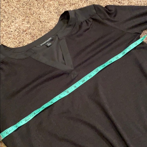 41 Hawthorn Stitch Fix Black V-neck Top - Picture 7 of 8
